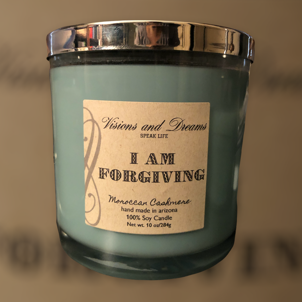 CANDLE -I AM FORGIVING (SPEAK LIFE CANDLE SERIES) 10oz