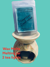 Load image into Gallery viewer, CANDLE - WAX TARTS/MELTS W/warmer + tea lights
